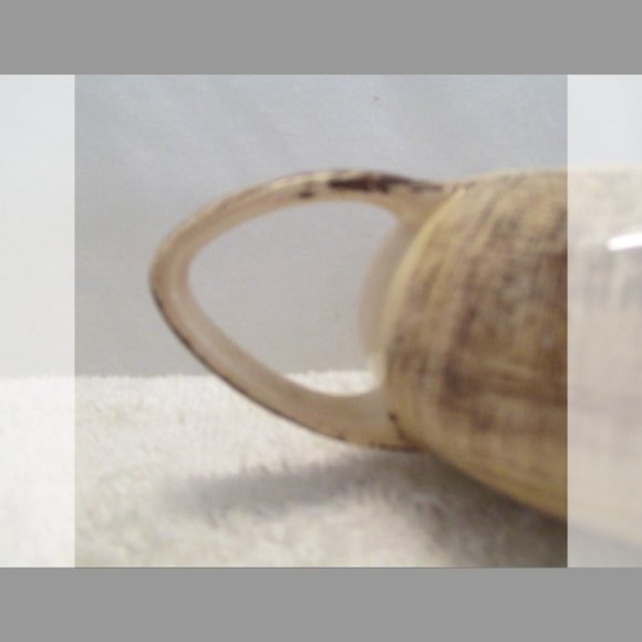 Vintage Barkwood Vernonware Sugar Bowl 1950’s 7" California USA Pottery - Picture 4 of 10